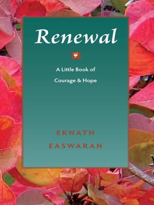Title details for Renewal by Eknath Easwaran - Available